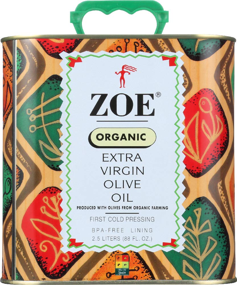Amazon.com: ZOE Zoe Olive Oil Organic Extra Virgin 88 FZ (Pack of